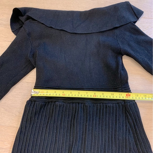 ‼️3/$30‼️ Knit A Line Dress with Bow Detail - Picture 5 of 5